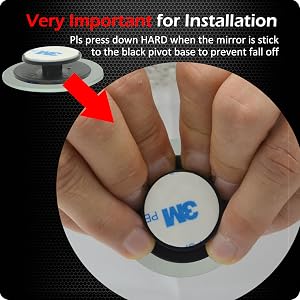 Ampper Blind Spot Mirror