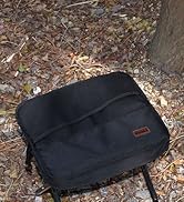 MOONCY 16-Inch Collapsible Stool, Portable Aluminum Alloy Pocket Chair with Shoulder Strap, Suppo...