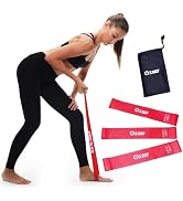 OZFIT Resistance Loop Exercise Bands for Working Out, Women & Men Exercise with Instruction Guide...
