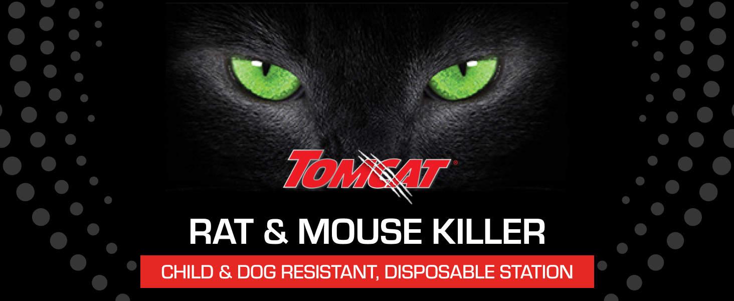 Tomcat Rat & Mouse Killer Child & Dog Resistant Disposable Station