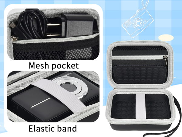Portable Pocket Camera Carrying Travel Case