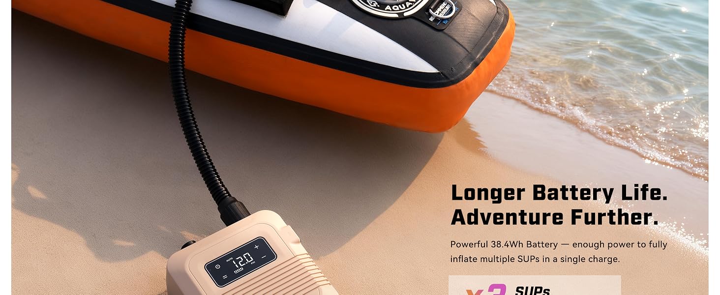 paddle board pump rechargeable