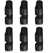 Finger Splint, 6pcs Finger Brace Support Stabilizer for Index, Middle, Ring Fingers Straightening...