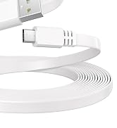 Itramax Micro USB Extension Cable 20FT 2Pack,Flat USB to Micro Long Charging Power Extender Cord ...