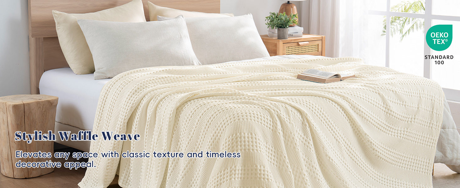 Cooling Waffle Blanket