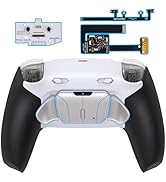 eXtremeRate RISE4 Plus MAX RMB Back Paddles Kit with Clicky Trigger Stops & Rubberized Grip for P...