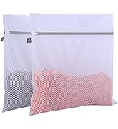 Kimmama Large Laundry Bags Mesh Wash Bags,Oversize Honeycomb Mesh Delicates Bag for Washing Machi...