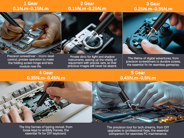 screwdriver set electric