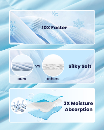 Ultra-Fine Fiber for Hot Sleepers