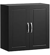 SoBuy Bathroom Kitchen Wall Cabinet, Garage or Laundry Room Storage Medicine Cabinet, Linen Tower...