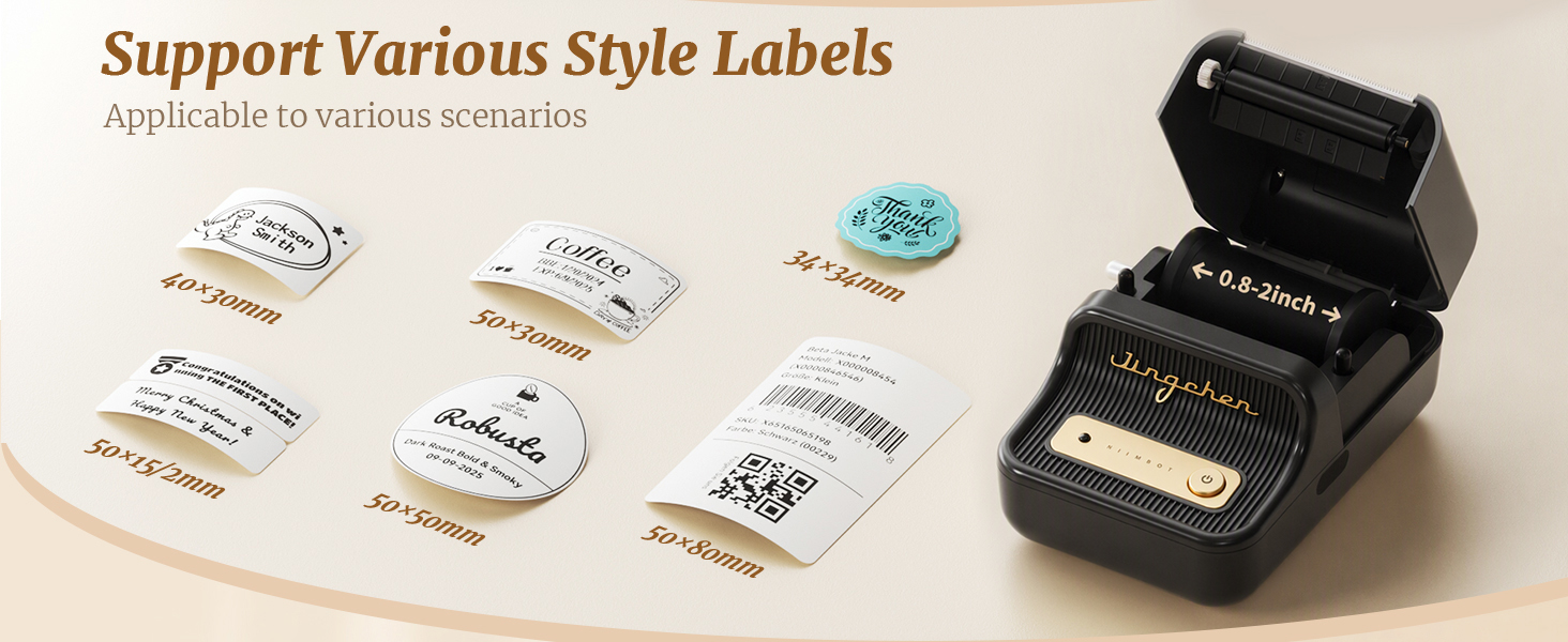various labels