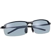Blue Light Blocking Computer Glasses Photochromic Polarized UV Protection Safety Sunglasses for M...