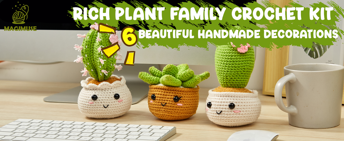 Amigurumi Craft Knitting Crochet Kits Gift