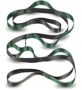 Acozycoo Stretching Strap with Loops for Physical Therapy,Yoga Strap for Stretching,Home Workout,...