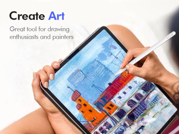 stylus for ipad iphone pen stylist charging pad air 2 pencil Bluetooth palm rejection magnet