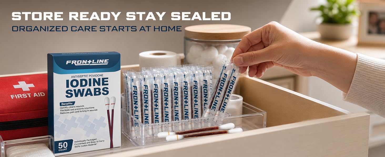 povidone iodine ointment swabsticks wound cleaning wipes care supplies antiseptic solution wash
