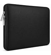 RAINYEAR 14 Inch Laptop Sleeve Soft PU Leather Case Protective Water Resistant Zipper Cover Carry...