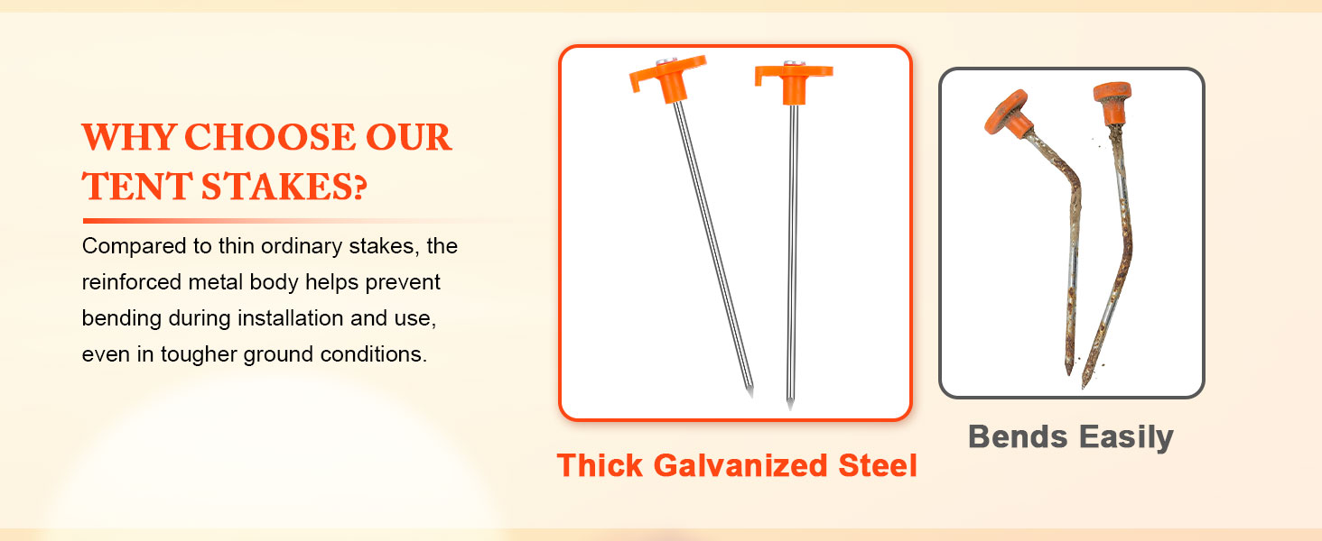 tent stakes