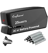 Craftinova Electric Stapler,Automatic,Inclued 2000 Staples and 1 Staple Remover, Heavy Duty Can S...