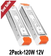 Led dimmable Driver 12V 120W Quiet Operation Universal Regulated 12V DC SCR dimmable Power Supply...