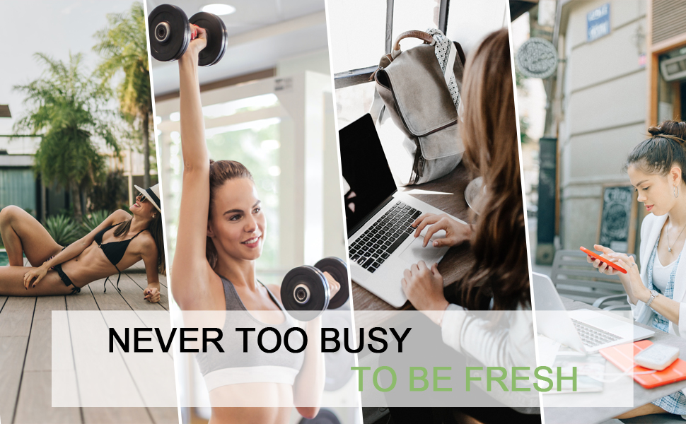 Never Too Busy To Be Fresh
