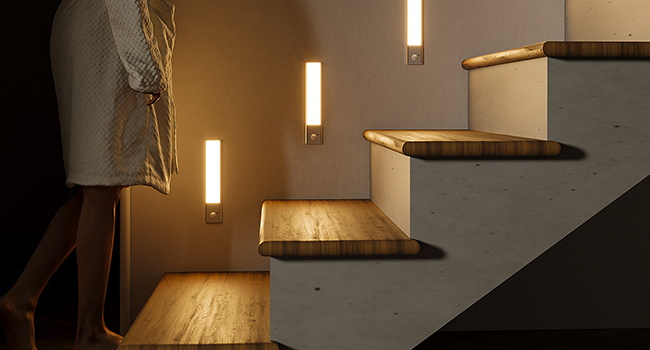under cabinet led lighting with night mode and motion sensor mode