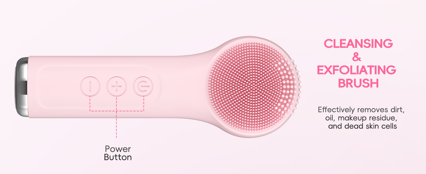 rechargeable face cleansing brush