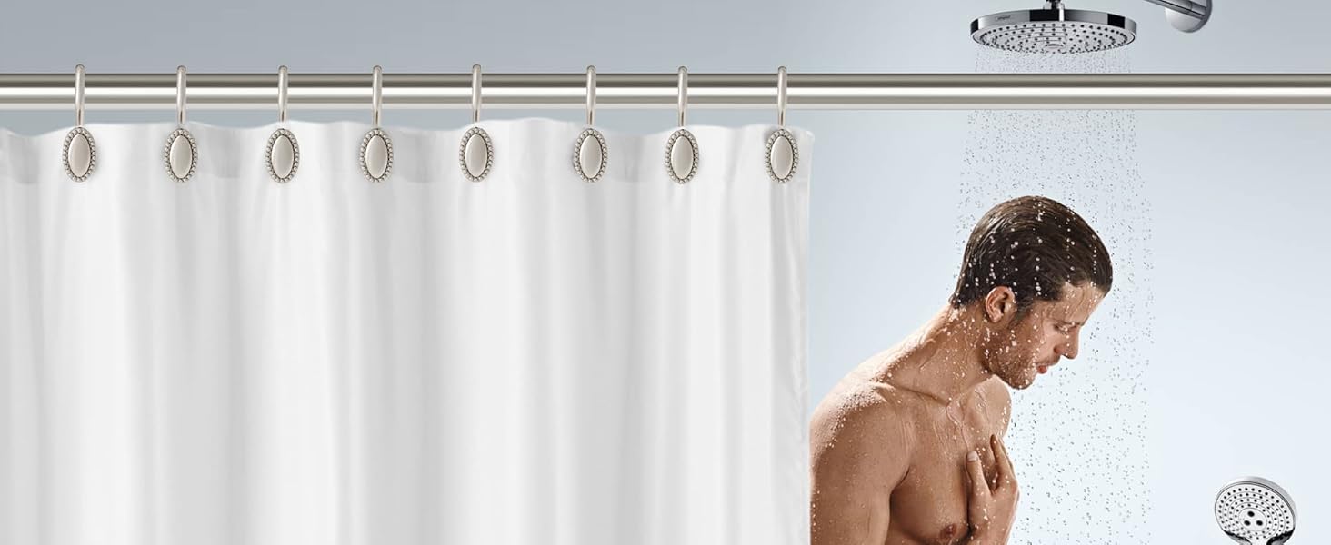 shower rings for curtain