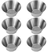 Yoku Made Heavy-duty Stainless Steel Small Bowl, No colied Edge, Brushed Finish, 4.5 Inches Diame...