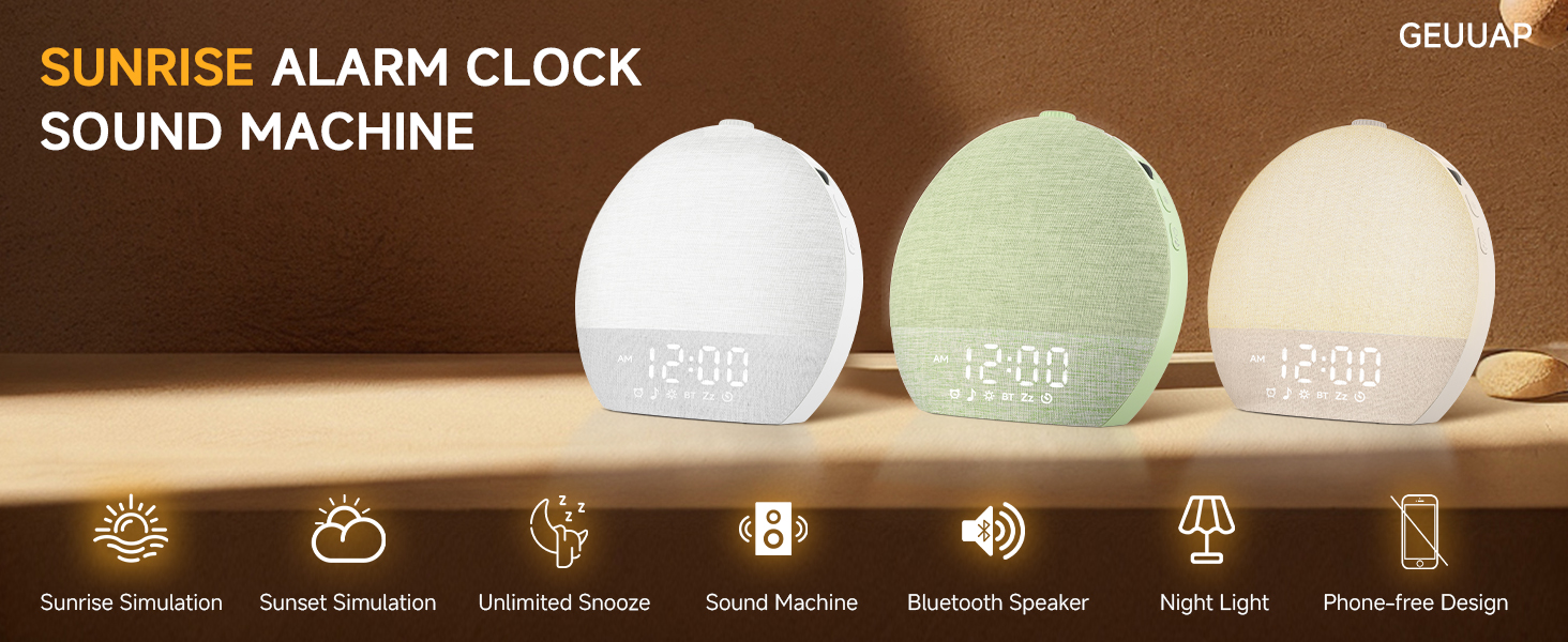 SUNRISE ALARM CLOCK