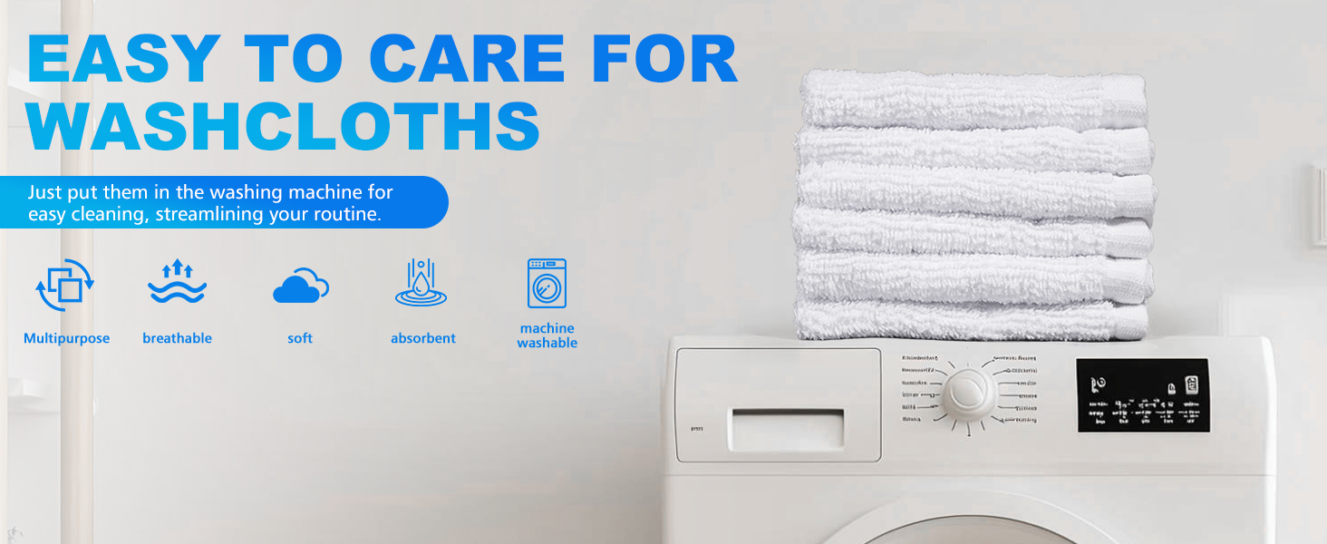 100% Cotton Wash Cloth