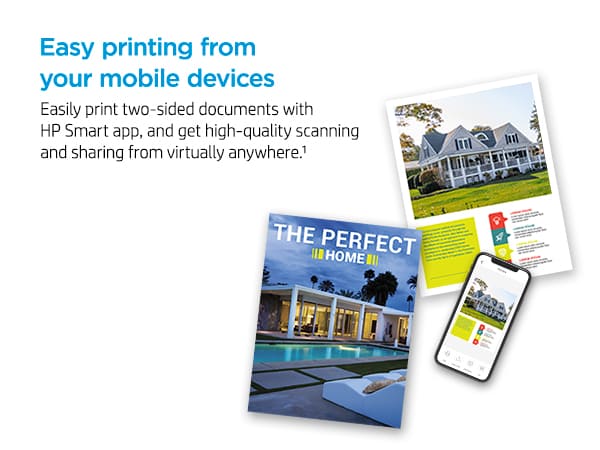 hp smart app mobile printing scanning two-sided documents