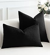 OTOSTAR Linen Throw Pillow Cover