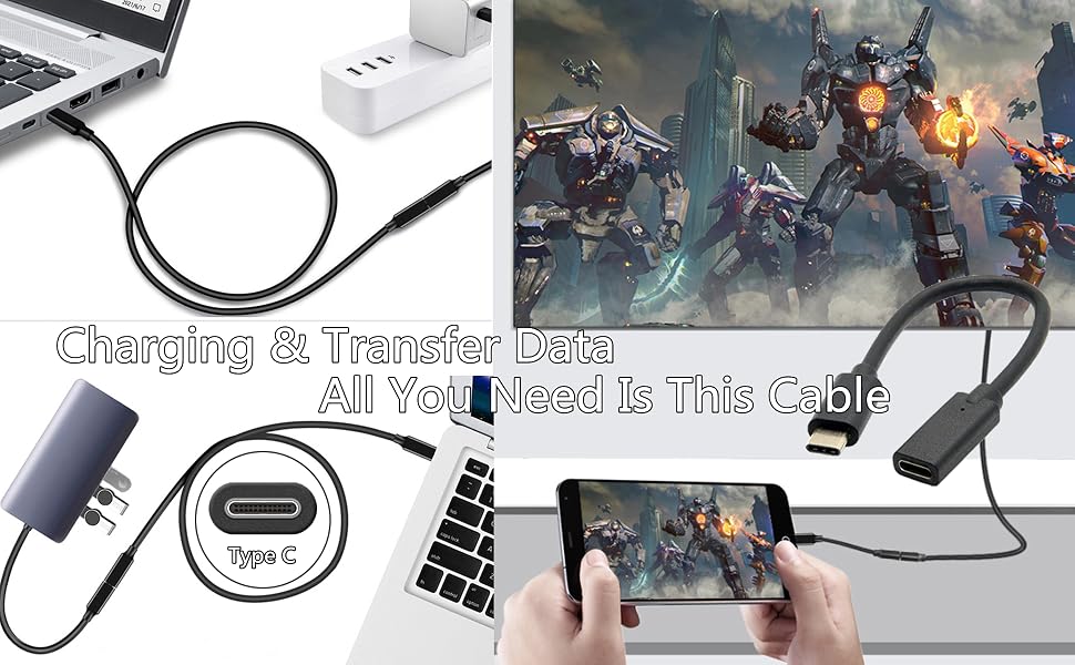 usb-c extension cord