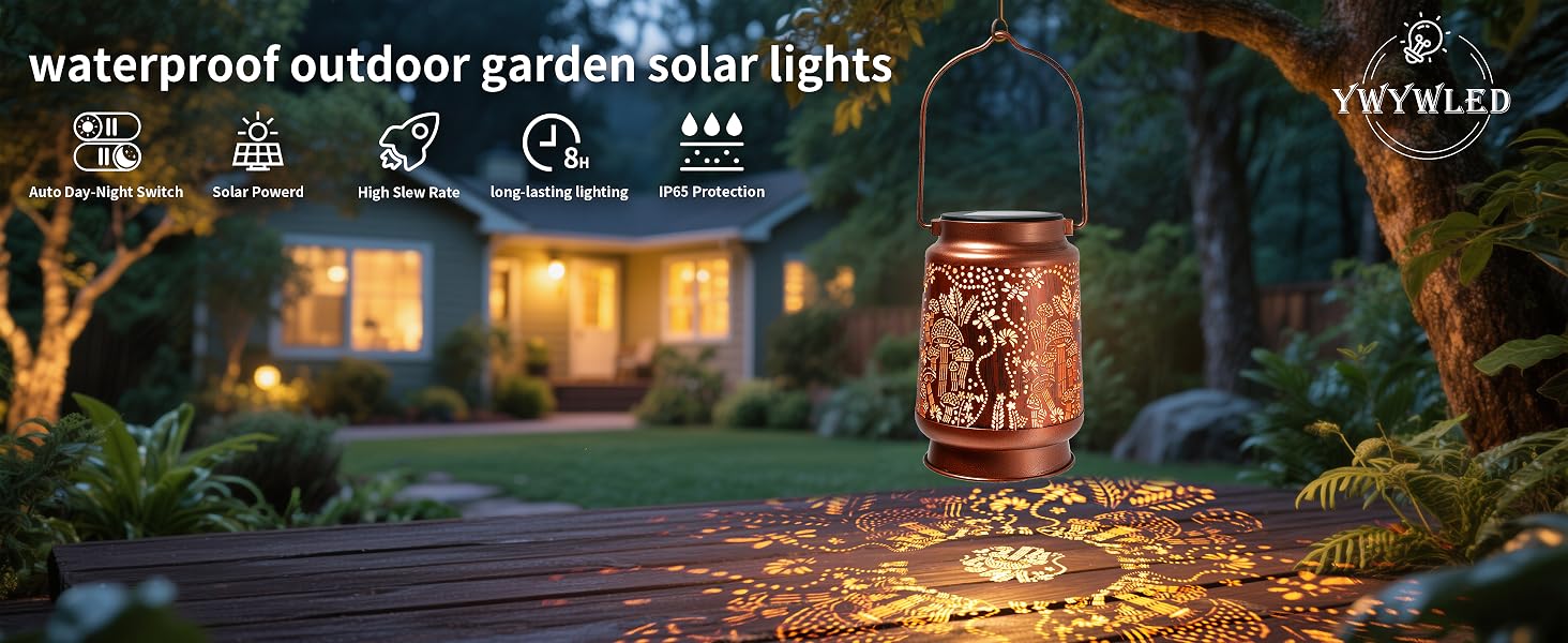 Mushroom Outdoor Solar