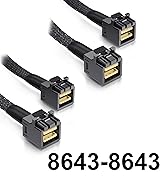 Internal Mini SAS HD Cable SFF 8643 to SFF 8643 - Mini SAS Cables with Sideband