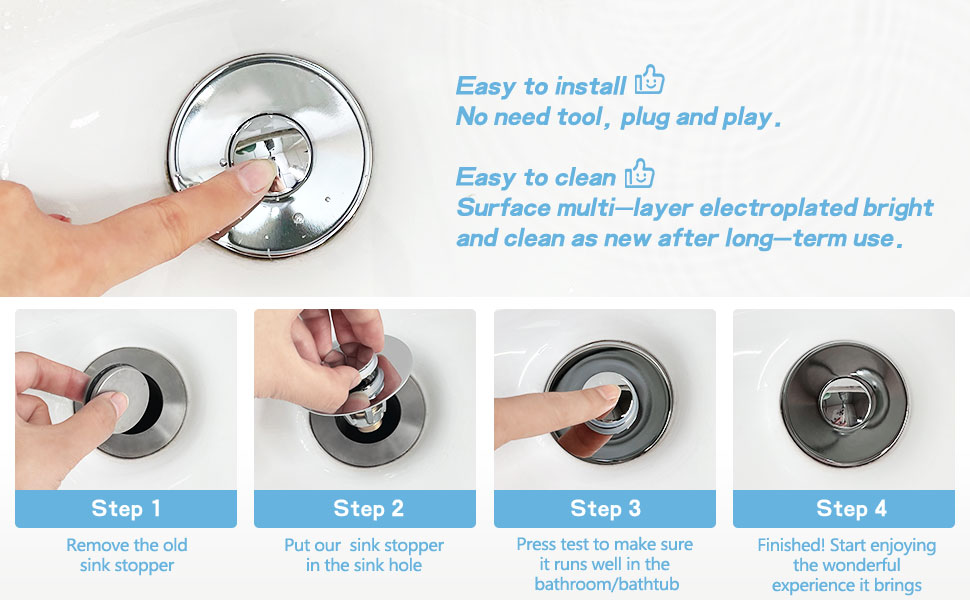 Bathroom Sink Stopper