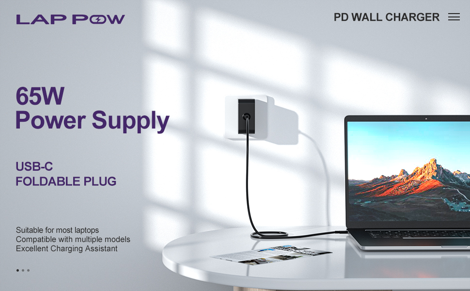 65W PD charger for Asus