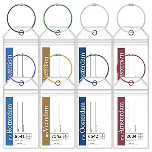 Holland America Luggage Tag Holders