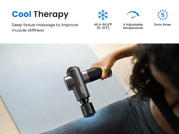 massage gun with cold