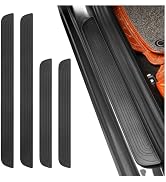 4PCS Car Door Sill Protector,Anti-Scratch & Waterproof Car Door Sills Scratch Protection,Universa...