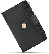 Sunpour Women’s Wallet - RFID Blocking Trifold Wallet, Large Capacity, Removable Card Holder & Ex...