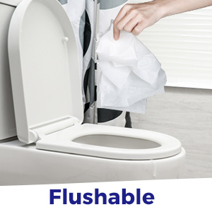 toilet seat covers disposable flushable