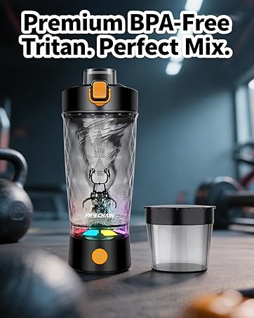 Electric Protein Shaker Bottle