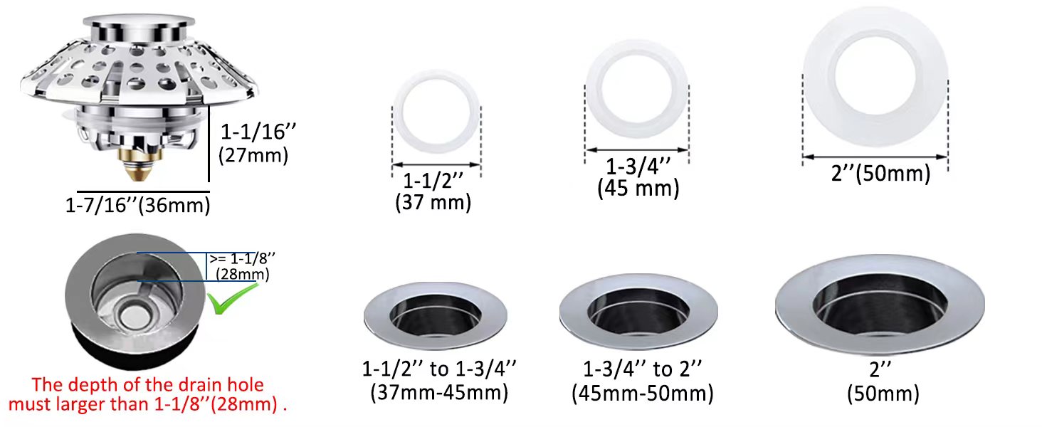 bathtub drain cover