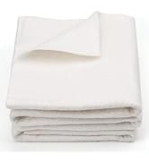 KAQRHFT Cotton Quilting Batting, Natural Cotton Quilt Batting for Quilts, 79 x 91 Inch Light Weig...