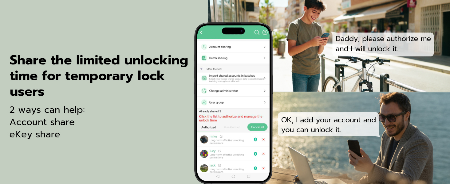 Temporary Unlock