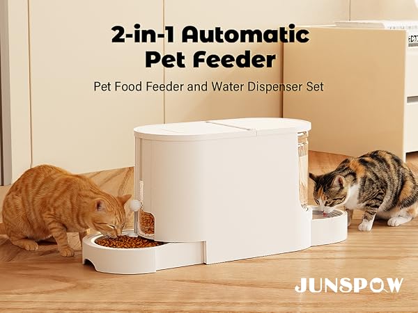 Automatic Pet Feeder: Two Uses for One Item
