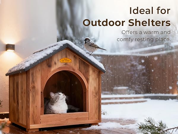 For cat shelter or outdoor cat house to use