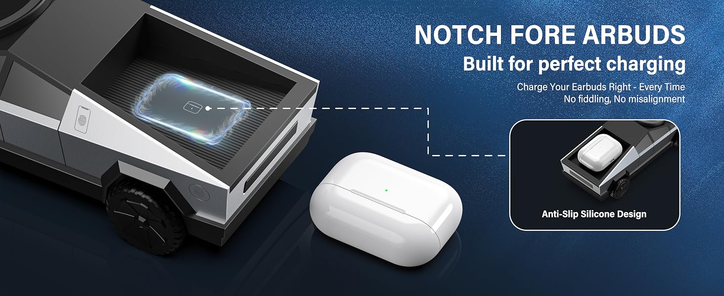 NOTCH FORE ARBUDS Built for perfect charging